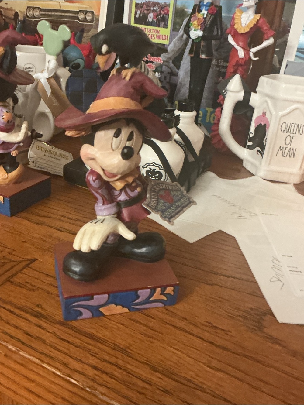 Jim Shore Mickey Mouse Witch Figurine